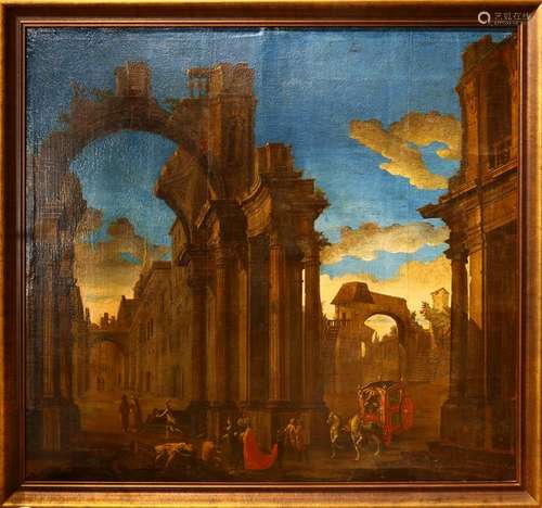 Ruins painting, Pietro Paltronieri