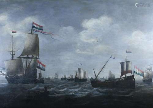 Painting, Attributed to Willem van de Velde the Younger