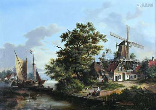 Painting, Dutch School (18th/19th century)