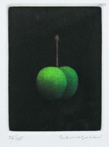 Print, Yozo Hamaguchi, Green Cherry