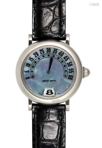 Gerald Genta mother-of-pearl, stainless steel,