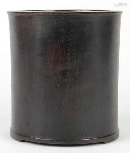 Chinese Wooden Brush Pot