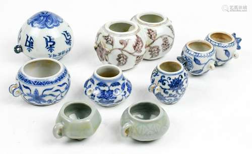 Chinese Porcelain Bird Feeders