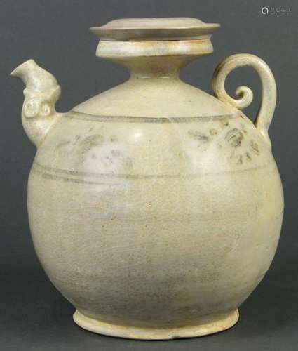 Vietnamese White Glazed Ewer