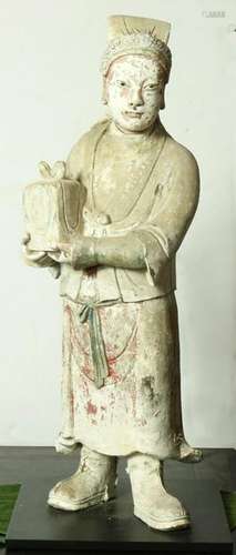 Chinese Stucco Figure