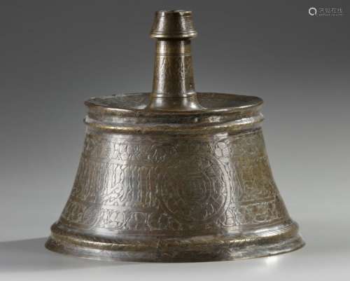 An excessively rare Islamic candlestick