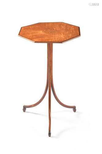 A George III satinwood occasional table, circa 179…