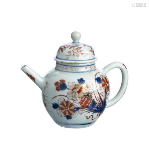 Imari Chinese Porcelain Teapot, Kangxi