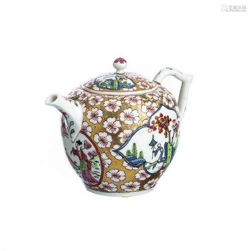 Miniature chinese porcelain teapot, Kangxi