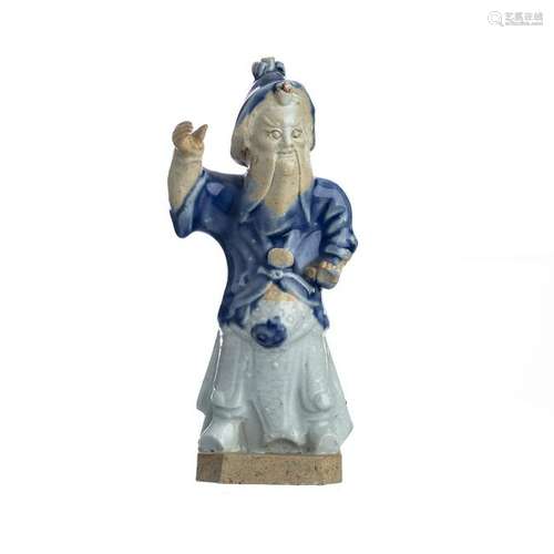 Chinese stoneware immortal figure, Qianlong