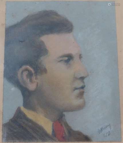 Antide HENRY (1877 1959). Portrait présumé de Mich…