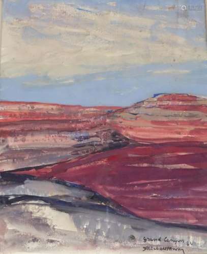 MICHEL HENRY (1928 2016). Grand Canyon (84) ; Colo…