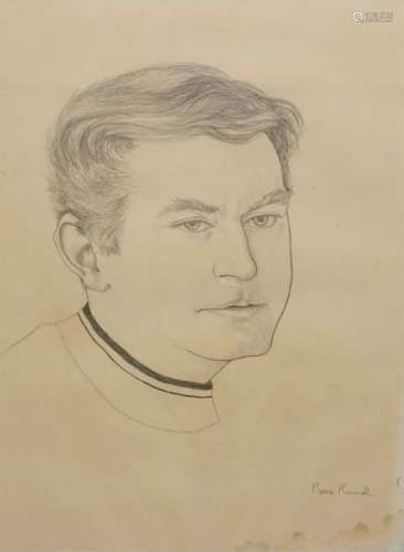 Pierre RAMEL (1927 1997). Portrait en buste de Mic…