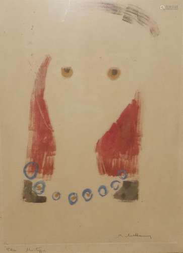 MICHEL HENRY (1928 2016). Pilar Monotype, signée e…