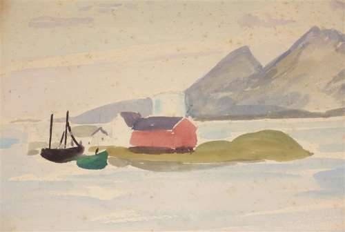 Pierre DEVAL (1897 1993). Les îles Lofoten, Norvèg…