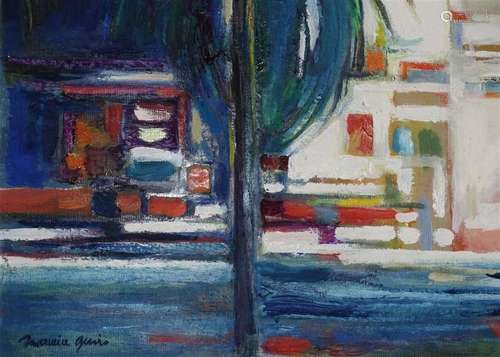 Maurice GENIS (Saigon 1925 Lacanau 2013). Paysage …