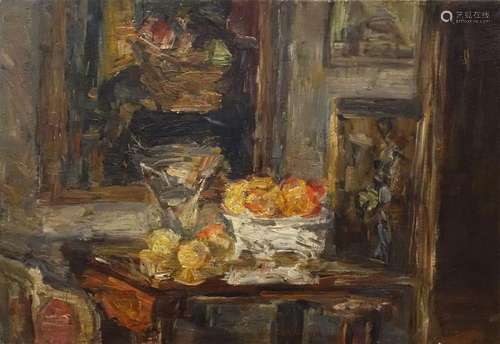 Léon LEHMANN (1873 1953). Nature morte Huile sur t…