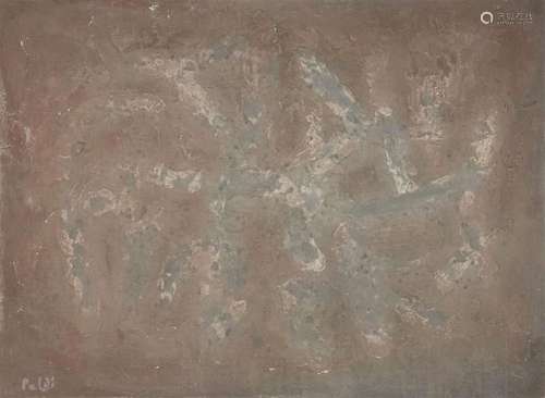 Israël PALDI (1892 1979). Composition Huile sur to…