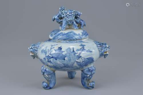 Early 20th century Japanese Porcelain Koro