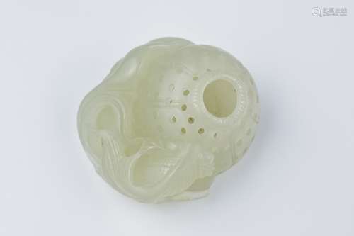 A Chinese jade carving