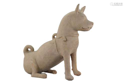 Large Chinese Han Dynasty Pottery Dog with Oxford TL TEST