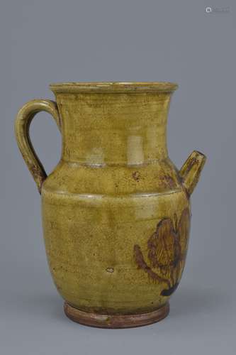 Chinese Tang / Changsha Glazed Stoneware Ewer