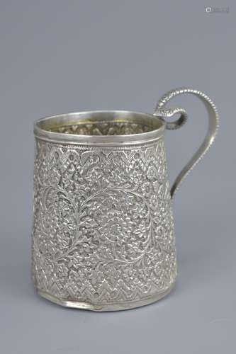 Indian Silver Mug
