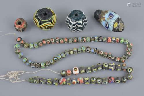 Two Strings of Agate / Stone Beads