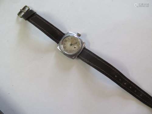 An interesting Rolex Oyster watch, the case inscribed 'J. O. Montanaro 1936' Royal Marines Interest,