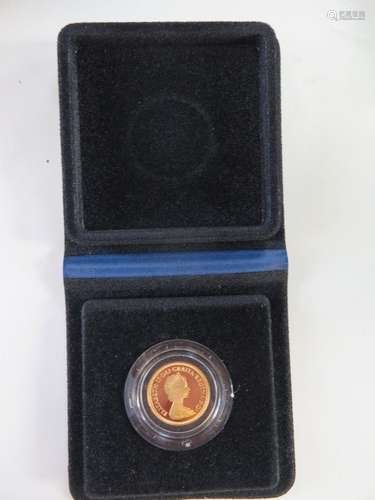 A 1979 gold proof full sovereign