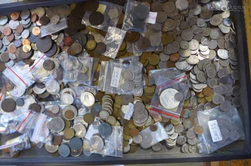 A collection of World Coinage