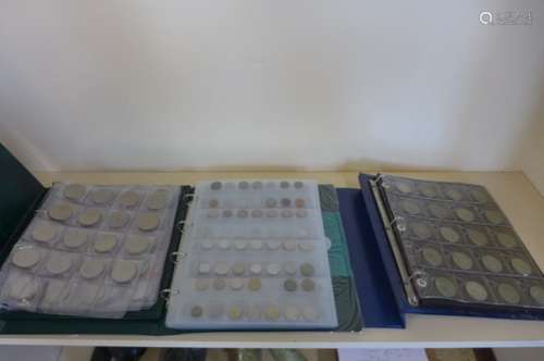 A WHS Coin Collectors Album, World and UK coins, some silver, a good collection to sort. A Kestrel