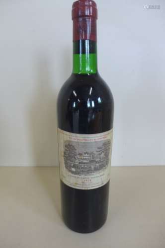 Chateau Lafite Rothschild, 1978 Pauillac - 75cl red wine, level to base of neck