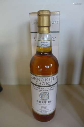 Connoisseurs Choice Highland single malt whisky, distilled 1978, Gordon and Macphail 70cl 40 percent