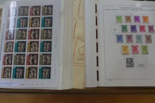 A well-presented collection of Germany stamps in 3 printed Schaubek albums, including unmounted mint
