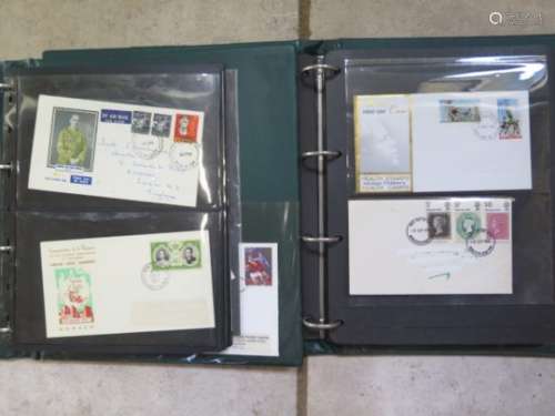 A large collection of 1st day covers, stamps, cards etc, including late 1950's onwards, in twenty-