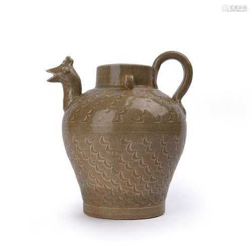 A Chinese Jizhou Type Porcelain Water Pot