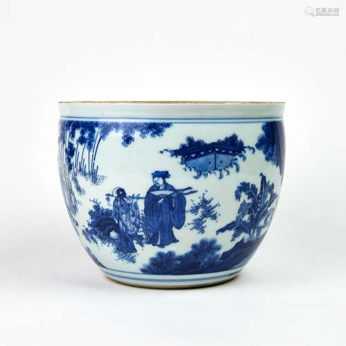 A Chinese Blue and White Porcelain Bowl