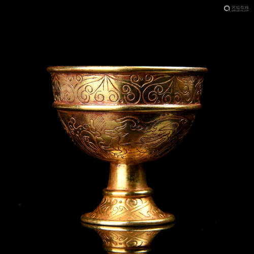 A Chinese Gold Cup