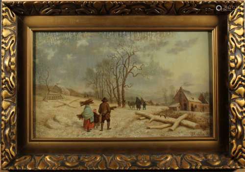 A European Oil Painting