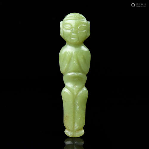 A Chinese Carved Jade Figure