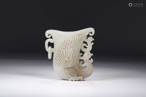 HETIAN JADE PHOENIX CUP