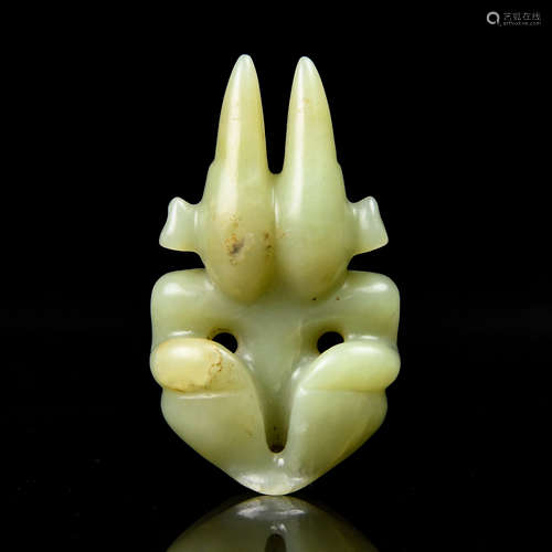 A Chinese Carved Jade Figure