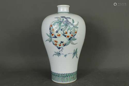 A Chinese Dou-Cai Porcelain Vase