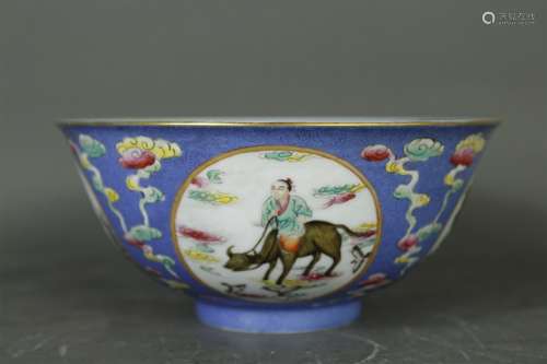 A Chinese Famille-Rose Porcelain Bowl