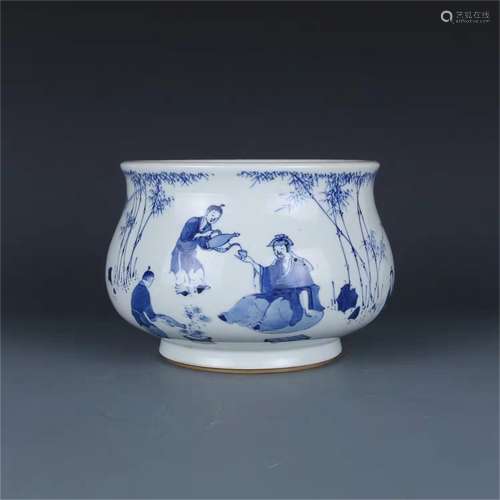 A Chinese Blue and White Porcelain Bowl