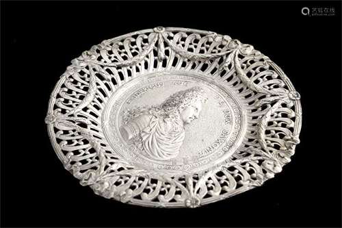 A German Silver Plate