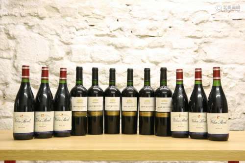 12 BOTTLES MIXED LOT, comprising: 6 bottles Errazuriz