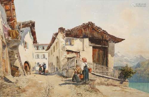 CECILIA MELANIE BERESFORD (FL.1865-1885), ST. MORITZ,