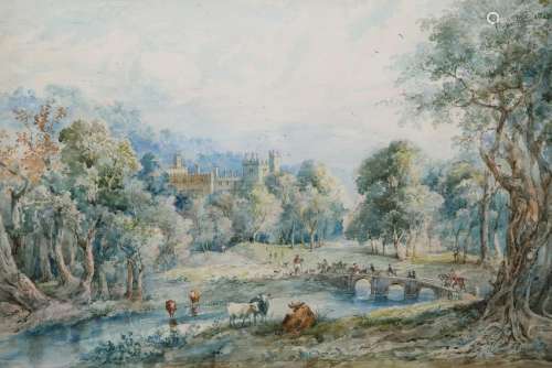 CONTINENTAL SCHOOL (19TH CENTURY), THE HUNT,Â signed